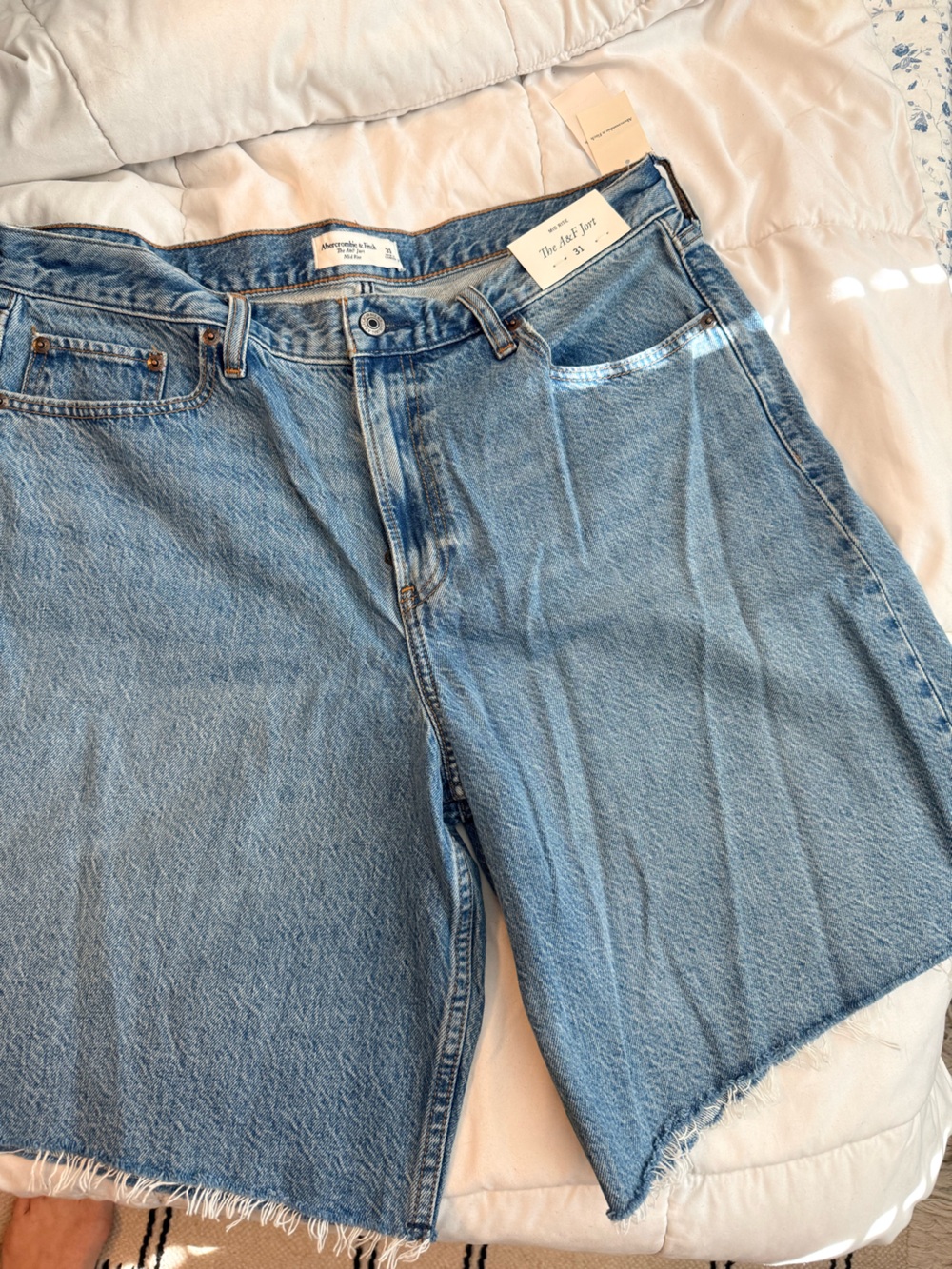 Abercrombie & Fitch Women’s Jorts Mid-rise